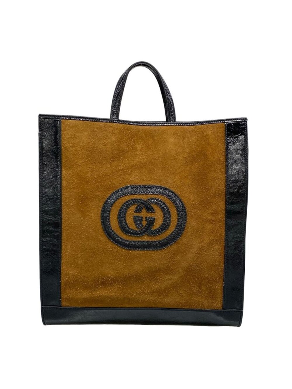 Gucci Tote Bag Ophidia Large Dark Brown Black Leather